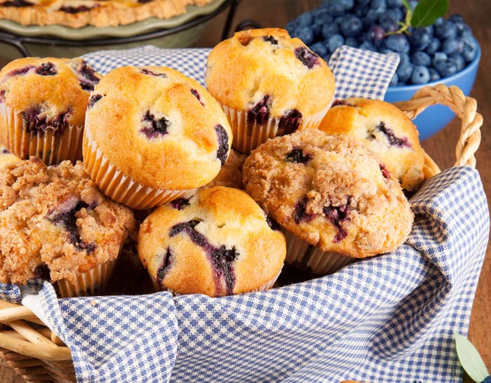 Blueberry Lemon Muffins