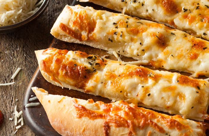 Cheese Stuffed Bread Sticks