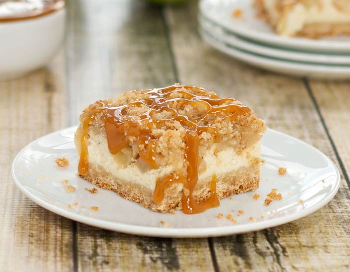 Caramel Apple Cheesecake