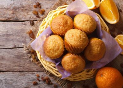 Orange Tea Muffins
