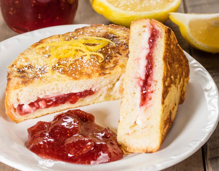 Jam an’ Cream French Toast