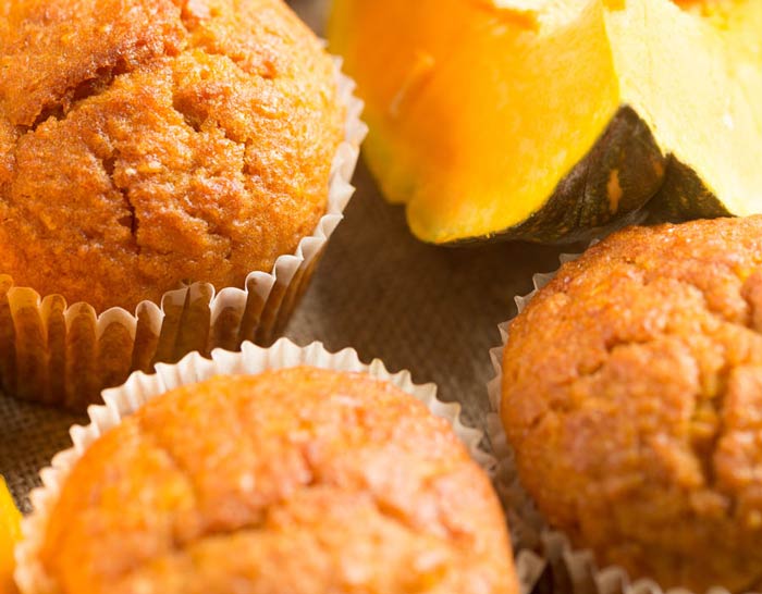 Pumpkin White Chocolate Muffins