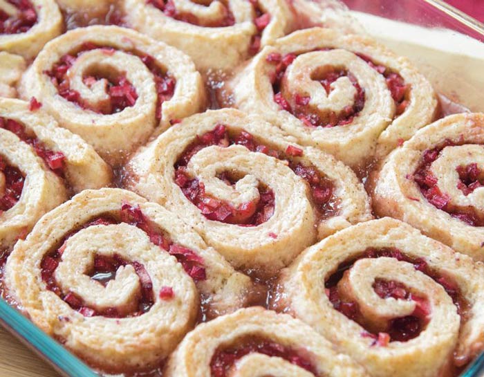 Rhubarb Dumplings