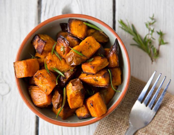 Skillet Sweet Potatoes