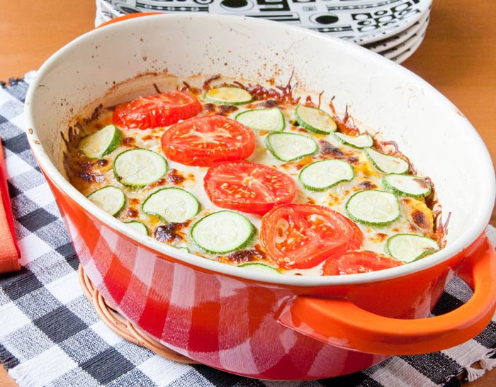 Zucchini Pizza